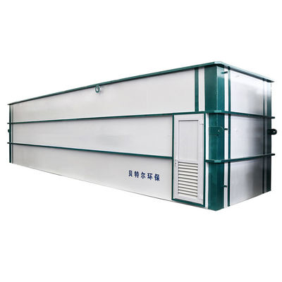 Μικρή μονάδα επεξεργασίας λυμάτων 300*150*270cm για επεξεργασία βιομηχανικών και οικιακών λυμάτων