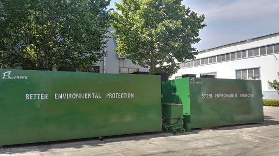 Μηχανοκίνητο MBR 2-450t/ημέρα Σύστημα βιομηχανικών λυμάτων για σφαγεία