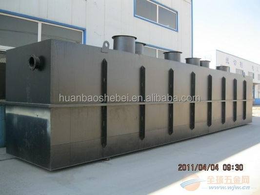 30 M3/Day MBR Membrane Bio Reactor σε κοντέινερ για οικιακά λύματα βάρος 3000 kg