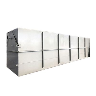 300*150*270cm Εξοπλισμός διαχωρισμού με μεμβράνη επεξεργασίας λυμάτων με ενσωματωμένη μηχανή MBR