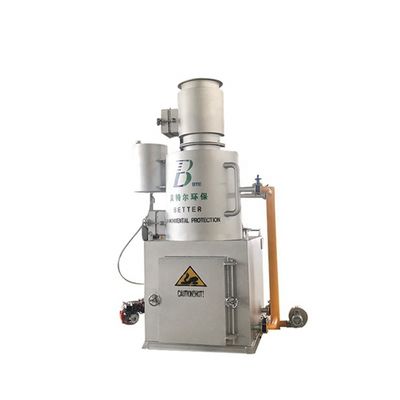 Μηχανή καύσης χωρίς καπνό 750L/h για την επεξεργασία βιομηχανικών και οικιακών αποβλήτων
