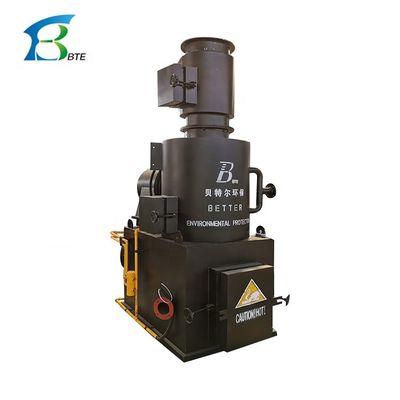 20-500kg/χρονο Δυνατότητα επεξεργασίας Αβλαβής αποτεφρωτής από χάλυβα άνθρακα για το σώμα ζώων