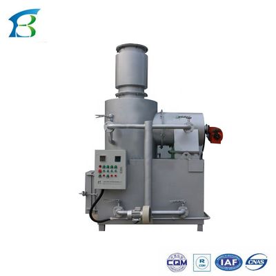 50 kg/ώρα Καταστήματα αποτέφρωσης οικιακών αποβλήτων για οικιακή βιντεοεξαγωγή