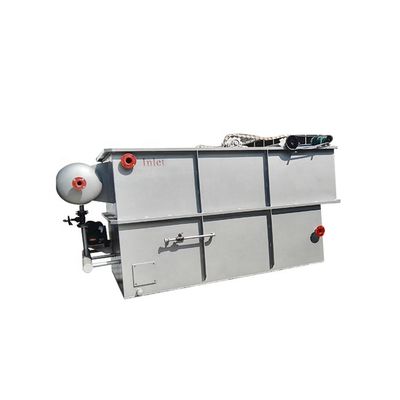 Μηχανή πλεύσης διαλυμένου αέρα με βάρος 1000 kg για την αποτελεσματική αφαίρεση των COD και BOD