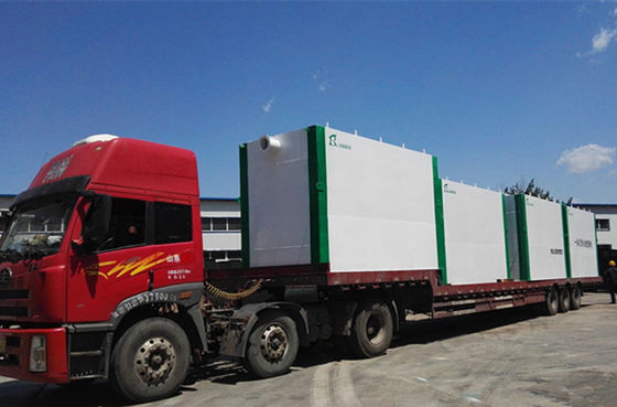 3000L/ώρα MBR MBBR A2O βιοφίλτρο για την επεξεργασία λυμάτων σφαγής