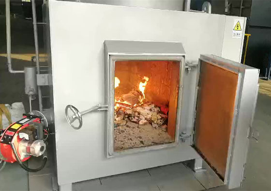 Προσαρμοσμένος συλλέκτης αποβλήτων χωρίς καπνό Μηχανή αποτέφρωσης αποβλήτων για βιομηχανικά σκουπίδια