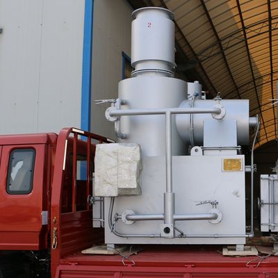 2300 kg Βάρος 10-500 kg/ώρα Χωρίς καπνό αποτεφρωτήρας για μηχανήματα απορριμμάτων νοσοκομείων