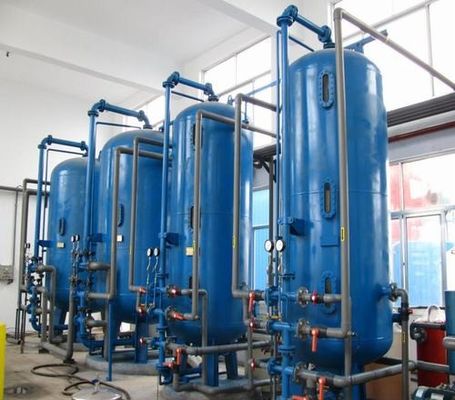 Ατσάλι από ανοξείδωτο χάλυβα 304 316 Υλικό Ενεργός άνθρακας Κουάρτζης Φίλτρο άμμου για επεξεργασία νερού