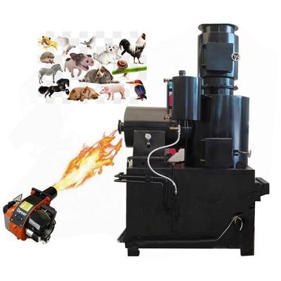 220V/380V Στρογγυλοστάσια Καύσιμα βιομηχανικών αποβλήτων Μηχανή αποτέφρωσης κατοικίδιων ζώων Καύσιμα νεκρών ζώων Καυστήρας