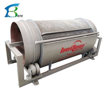 Προσαρμοσμένο 250cbm / h Koi Rotary Drum Filter για συστήματα υδατοκαλλιέργειας ανακύκλωσης RAS