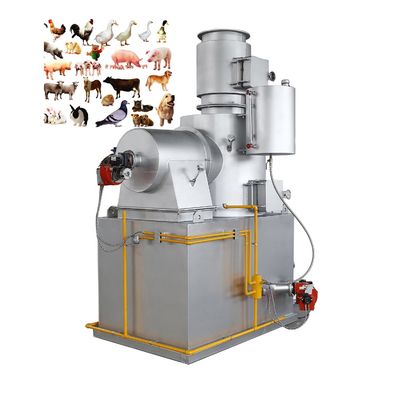 Μηχανή αποτέφρωσης ζώων βάρους 1000 kg με τεχνολογία απρόσκοπτης αποτέφρωσης