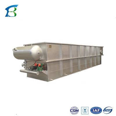 1000 kg Σταθερή απόδοση των αποβλήτων Προεπεξεργασία Μηχανή πλεύσης διαλυμένου αέρα