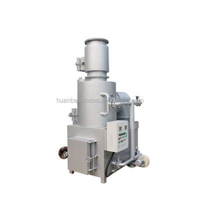 Προσαρμοσμένη χωρητικότητα 10-500kg/h Μικρή αποτέφρωση για ιατρικά απορρίμματα
