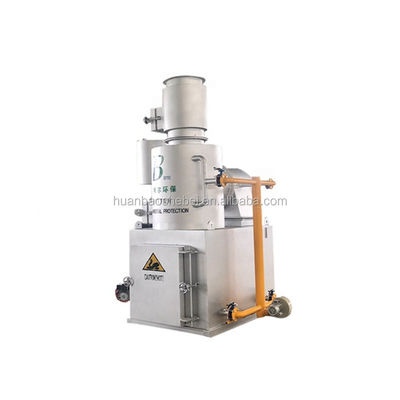 Προσαρμοσμένη χωρητικότητα 10-500kg/h Μικρή αποτέφρωση για ιατρικά απορρίμματα
