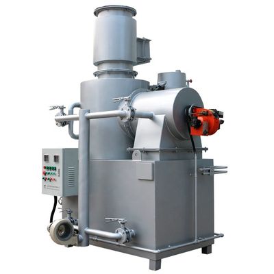 100-150 kg/φόρτωση Καύσιμο αποβλήτων για την καύση ζωικών αποβλήτων σε δύο θάλαμους