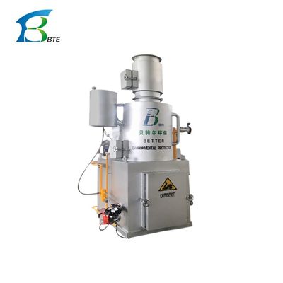 Καυστήρας σκουπιδιών ασήμι/μπλε 750L/h για την αθόρυβη καύση σκουπιδιών σε σταθμούς παραγωγής ηλεκτρικής ενέργειας