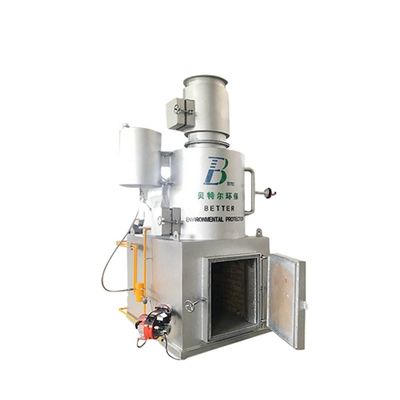 Καυστήρας αποβλήτων 750L/h για γεωργικές εκμεταλλεύσεις 200kg Καυστήρας ιατρικής οικιακής χρήσης με πυρόλυση