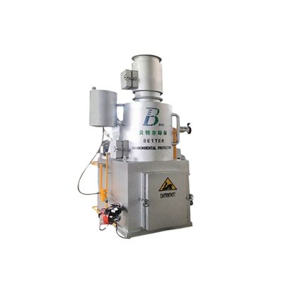 Μεγάλης χωρητικότητας 10-500 kg/παρτίδα αποτέφρωση στερεών αποβλήτων για τα αστικά και τα απορρίμματα κουζίνας