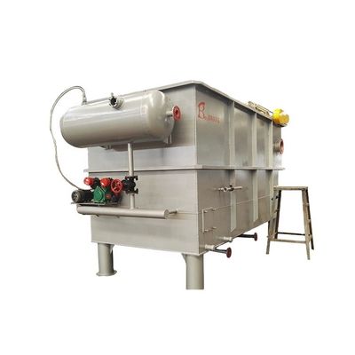 Σταθερή απόδοση 1000kg Σύστημα πλεύσης διαλυμένου αέρα για την προεπεξεργασία λυμάτων