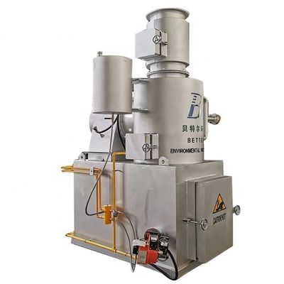 Καμινοκαύσιμο 750L/H για εξοπλισμό επεξεργασίας αποβλήτων νοσοκομείων με ειδικό μέγεθος