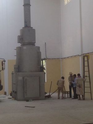 2300-13000 kg χωρητικότητας Καυστήρας βιομηχανικών αποβλήτων για οικολογική διαχείριση αποβλήτων