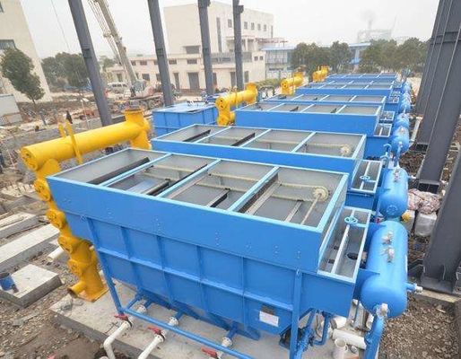 Μηχανή πλεύσης αέρα με σύστημα καβιτάσης CAF 500L/ώρα για σχεδιασμό διαχωριστή λιπαρών υδάτων