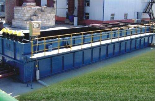 Μηχανή πλεύσης αέρα με σύστημα καβιτάσης CAF 500L/ώρα για σχεδιασμό διαχωριστή λιπαρών υδάτων